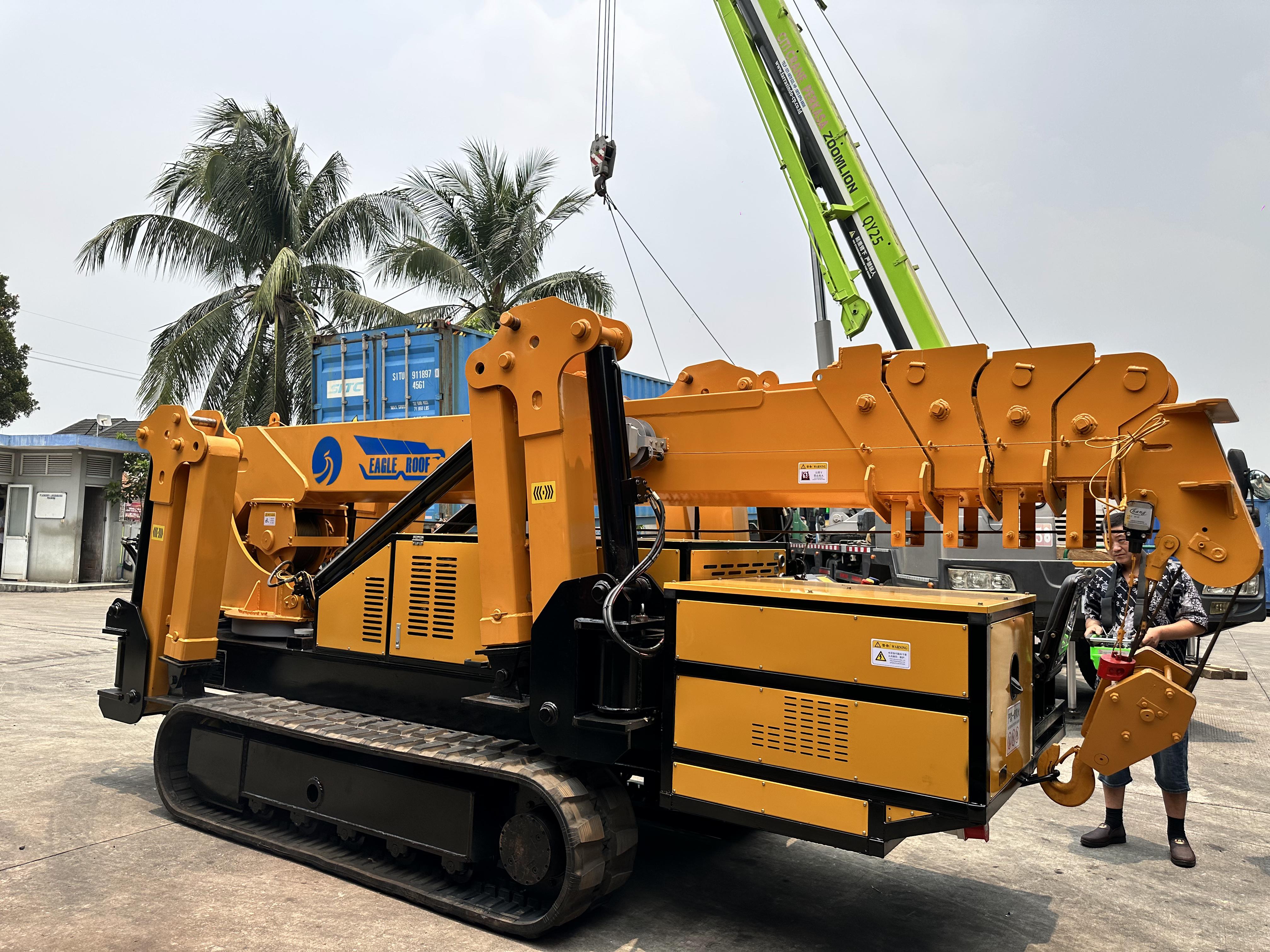 華鷹機械蜘蛛吊車的發展前景與趨勢